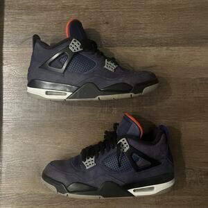 Air Jordan 4 Retro Winter Sneakers Men's Size 9.5 Loyal Blue Retro
